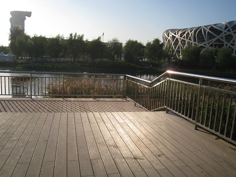景區(qū)木塑地板案例
